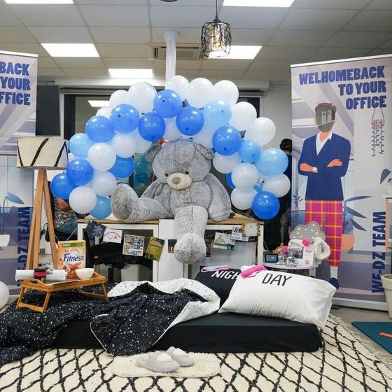 Event and set-up